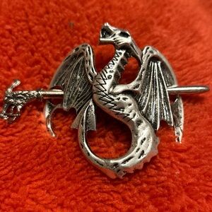 Dragon Fantasy Lmk on Hair Stick Cosplay For Hair Bun Holder Cage Clip Pin